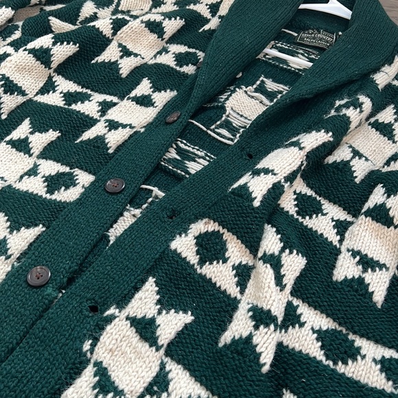 100% authentic ralph lauren hand knit cardigan!! - Picture 3 of 4